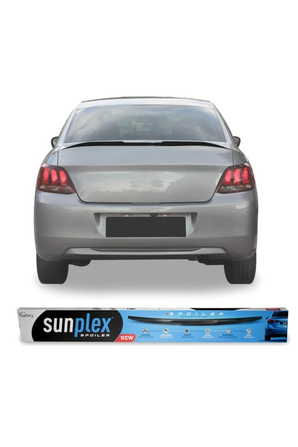 Peugeot 301 Spoiler Piano Black Sunplex A+ Kalite 1.Kalite ürün görseli