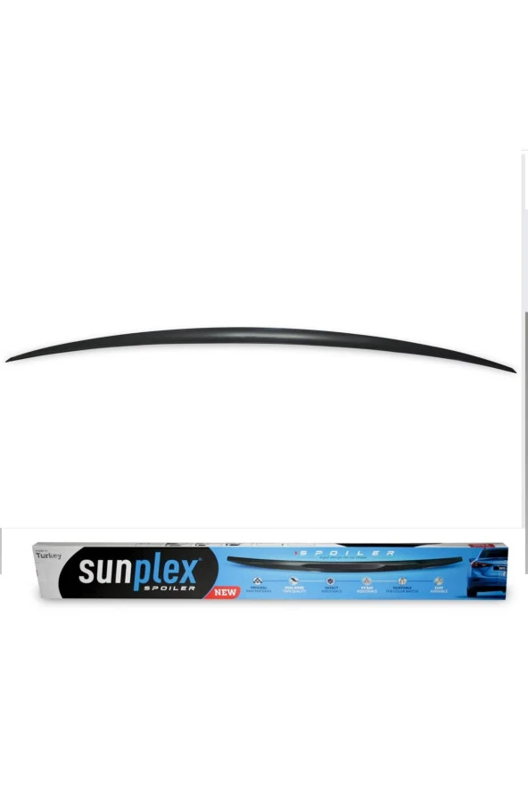 Volswagen Passat B7 Spoiler Piano Black Sunplex A+ Kalite - Resim 3