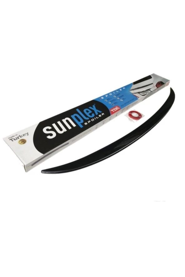 Sunplex Audi A3 Sedan Bagaj Üstü Spoiler Piano Black ürün görseli