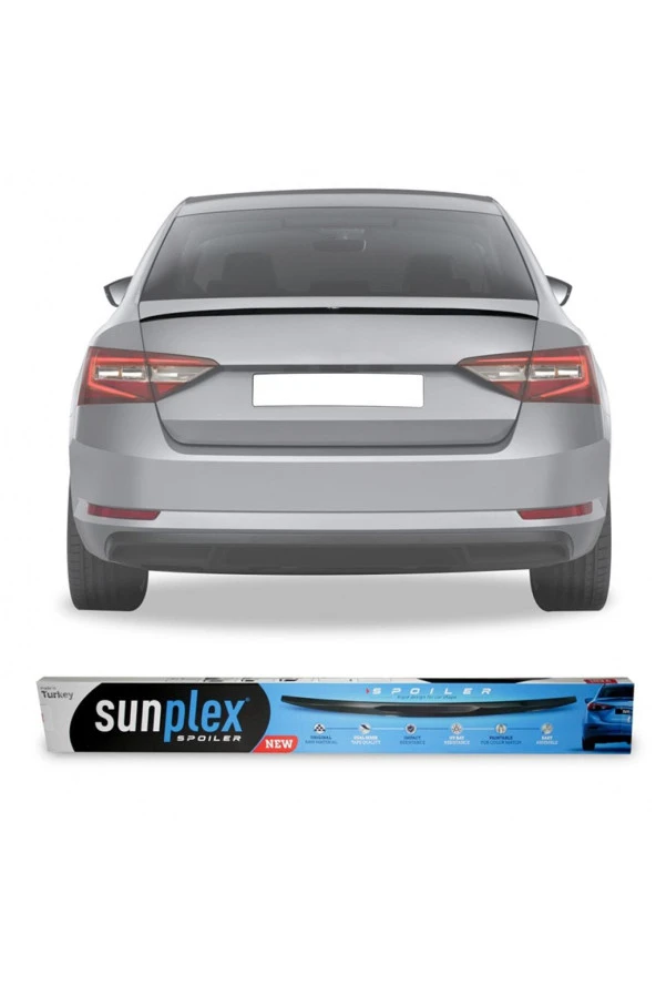 Sunplex Skoda Superb Bagaj Üstü Spoiler Piano Black ürün görseli