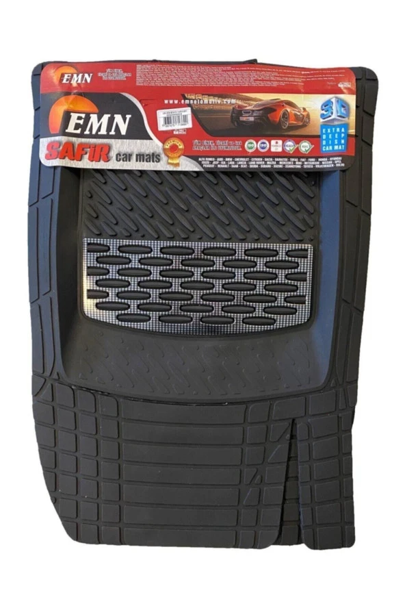 Fiat Egea 2015 Sonrası Paspas Derin Havuzlu Krom Karbon ürün görseli