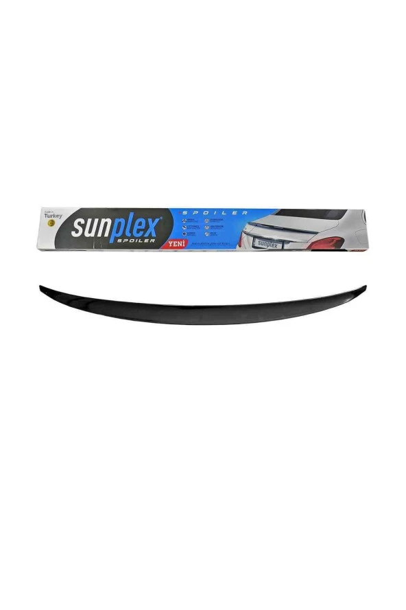 Audi A3 Sedan 2013-2019 Spoiler Bagaj Çıtası Piano Black Spo-2 001 101 - Resim 2