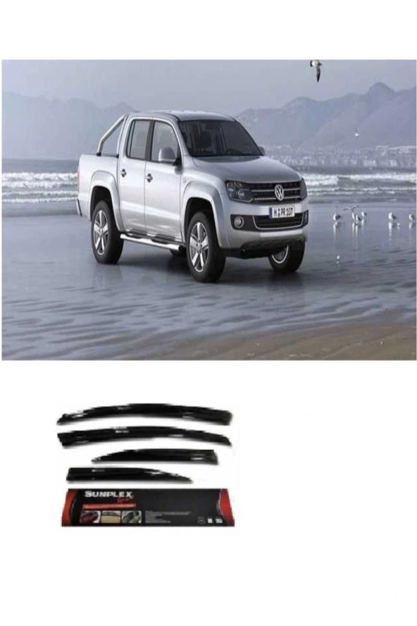 Vw Amarok 2012 Ve Sonrası Mugen Cam Rüzgarlığı Ön-Arka ürün görseli