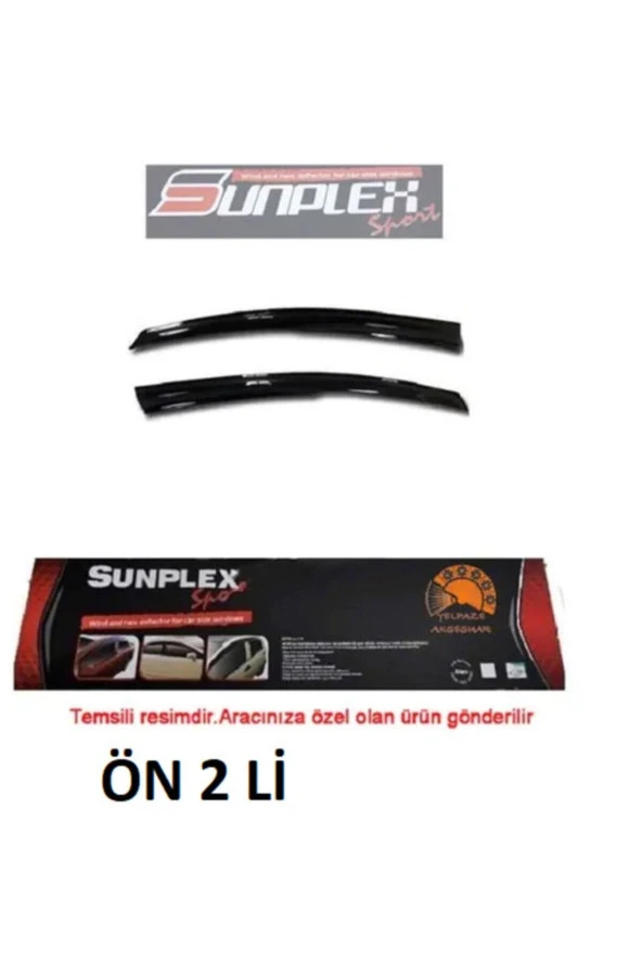 Fiat Doblo Cam Rüzgarlığı Ön 2 Li 2010-2021 Kasa - Resim 2