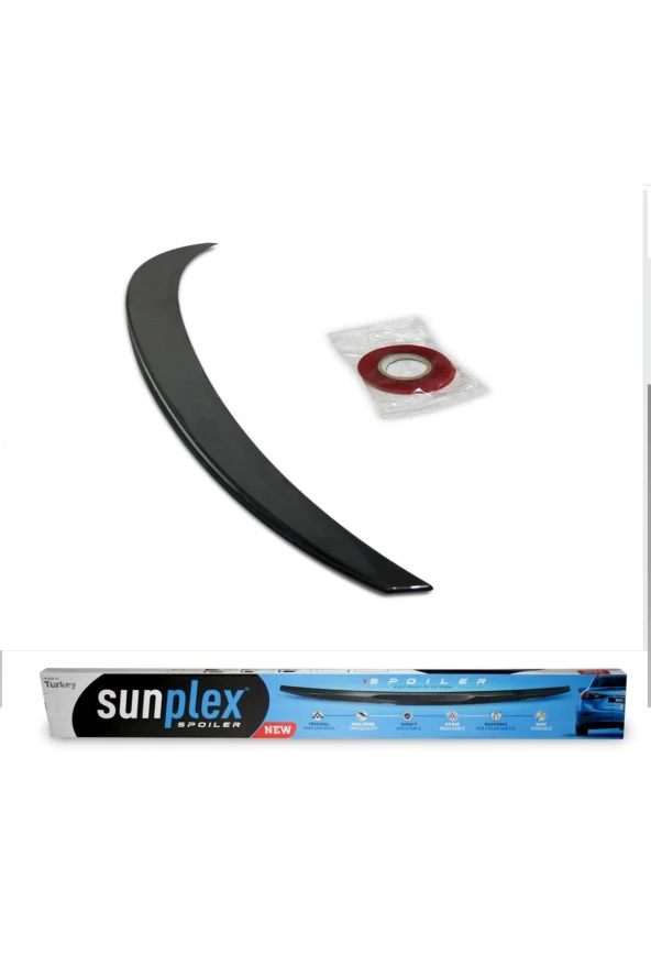 Toyota Corolla Spoiler Bagaj Üstü Sunplex Piano Black 2013-2017 - Resim 2