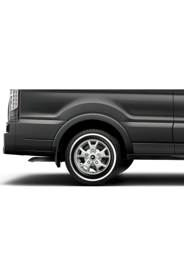 Lüks Siyah Beyaz Lastik Yanağı Yanak 14 Jant 1tk 4 Ad - Resim 2