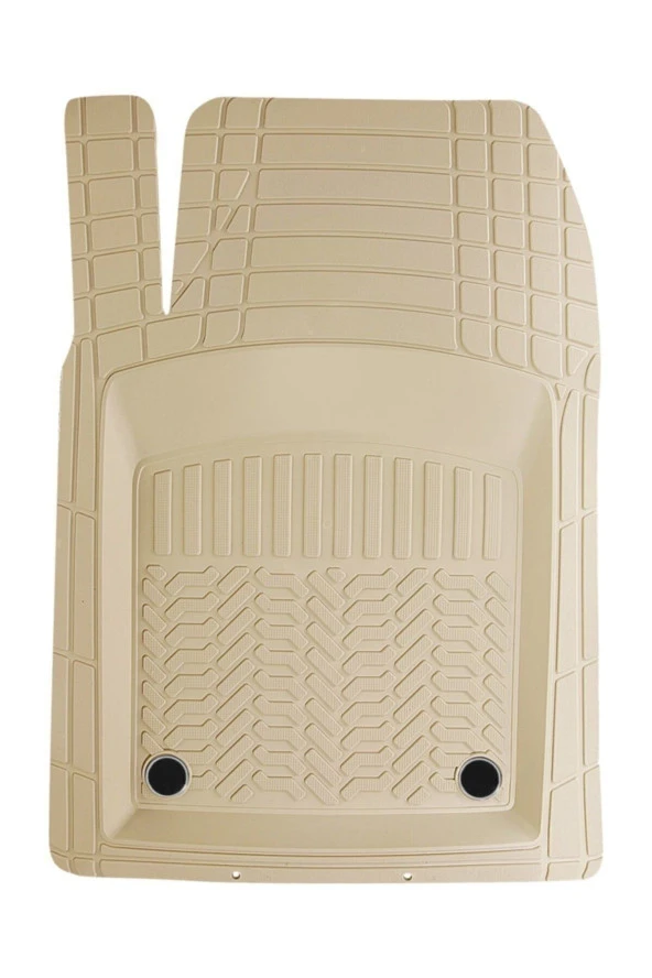 Promats Honda Civic Fd6 2007-2012 Profesyonel Bej Havuzlu 5 Parça Kauçuk Paspas ürün görseli