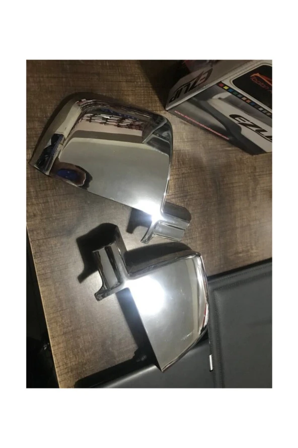 Fiat Doblo Krom Ayna Kapağı 2010 Sonrası Sağ Sol 2 Parça ürün görseli 1