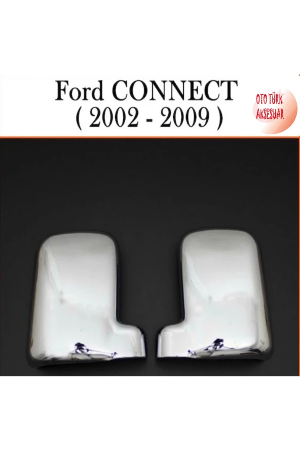 Ford Tourneo Connect Krom Ayna Kapağı 2001-2009 Sağ Sol 2 Parça