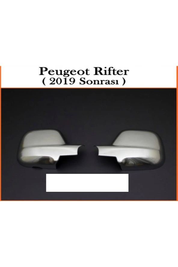 Peugeot Rifter Krom Ayna Kapağı 2 Prç. Abs 2019 ve Sonrası - Resim 3