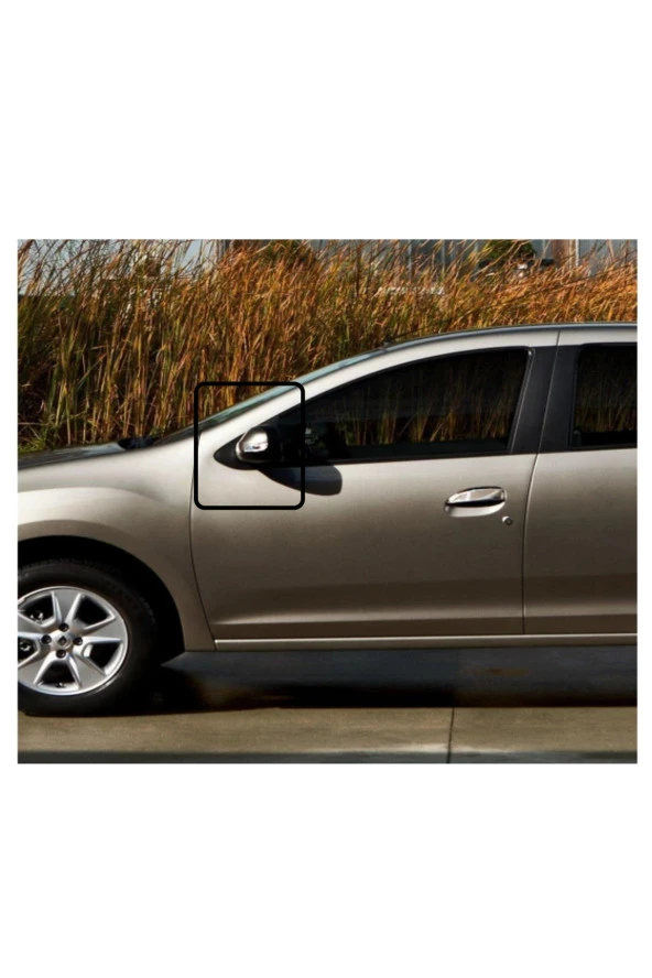 Renault Symbol ABS Krom Ayna Kapağı 2013 Sonrası Sağ Sol 2 Parça - Resim 3
