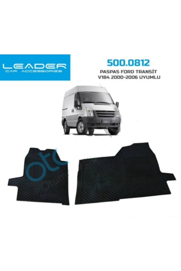 Ford Transit V184 Kasa 2000-2006 Için Uyumlu Kauçuk Rulo Paspas ürün görseli 1