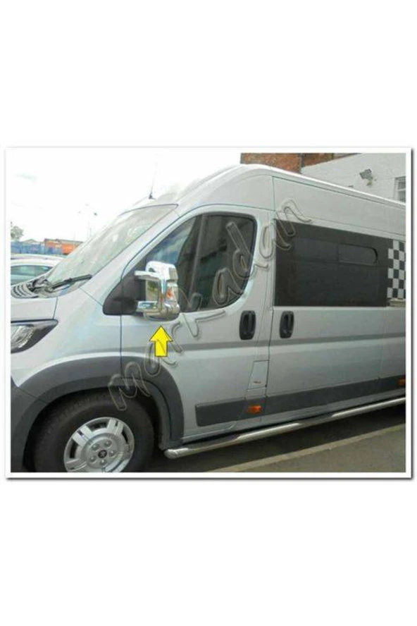 PEUGEOT BOXER ABS KROM AYNA KAPAĞI SAĞ SOL 2 Lİ 2006 SONRASI - Resim 2