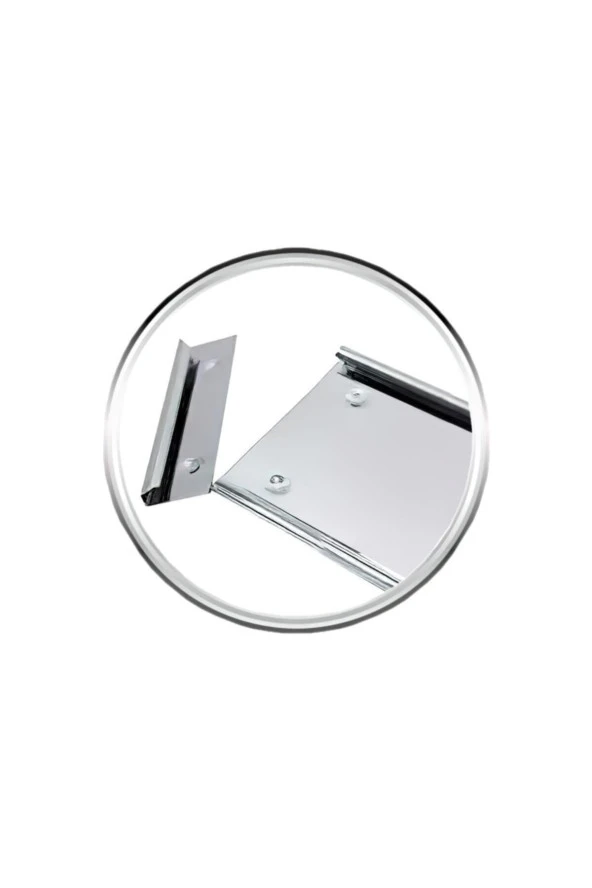 Oto Plakalık Sac Metal Krom Nikelaj Kaplama 1 Takım 2 Adet - 2