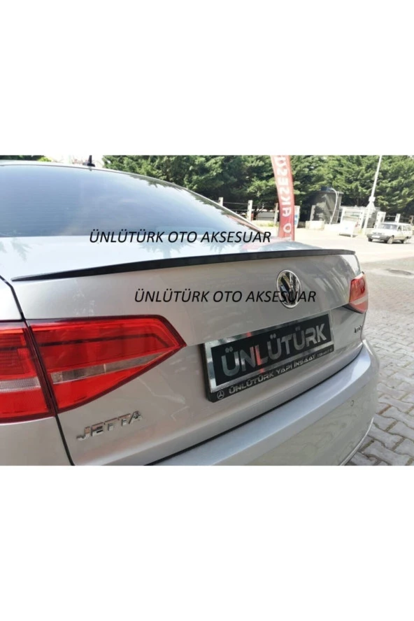 Volkswagen Jetta 2011 Sonrası Bagaj Üstü Spoiler Pianoblack - 2