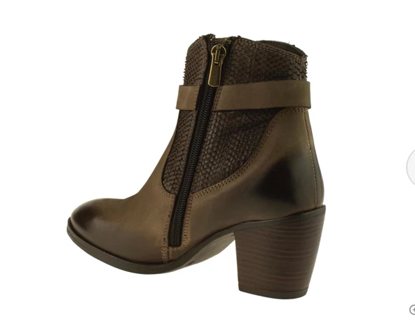 Venüs Kadın1704306 Vizon Topuklu Deri Bot - Resim 3