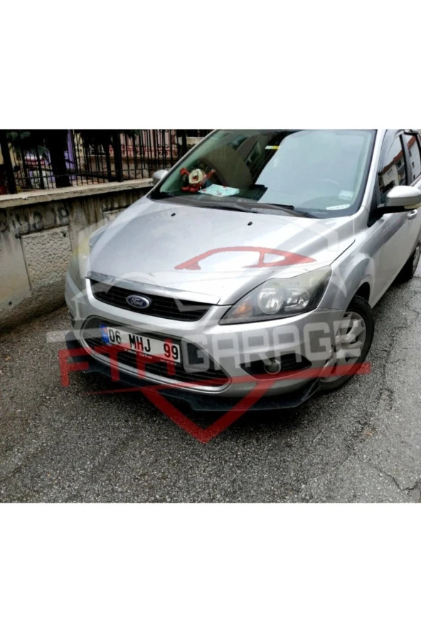 Ford Focus 2,5 Ön Lip - Esnek 3 Parça Kanatlı Ön Lip - Resim 3