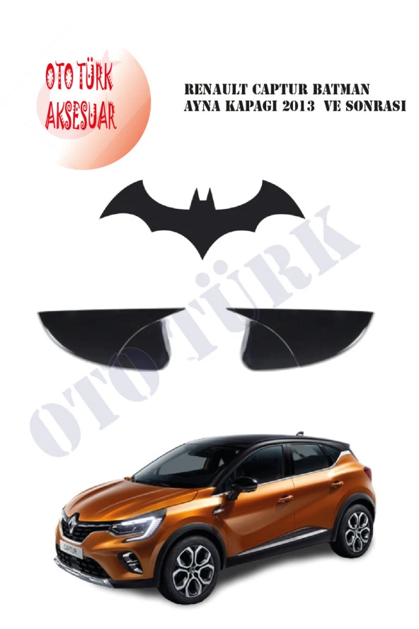 Renault Captur Yarasa Batman Ayna Kapağı 2013 Ve Sonrası