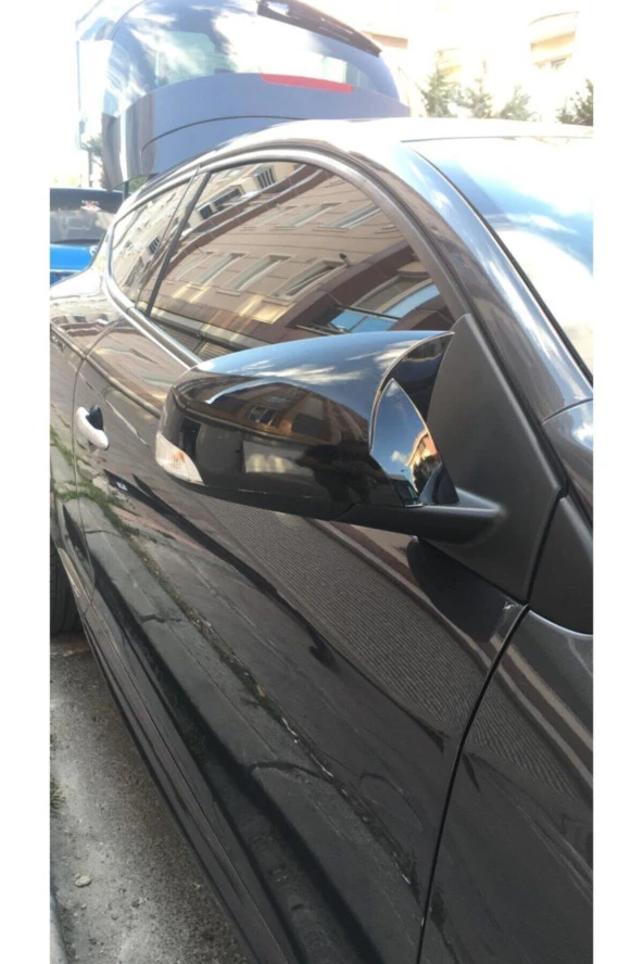 Renault Fluence Yarasa Batman Ayna Kapağı Piano Black