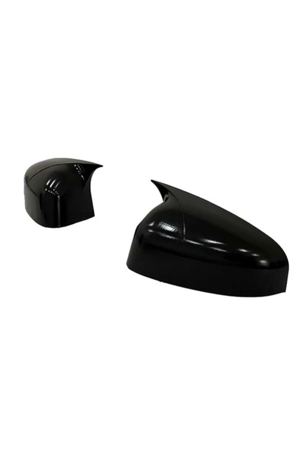 Courier 2018-2021 Uyumlu Piano Black Batman Yarasa Ayna Kapağı