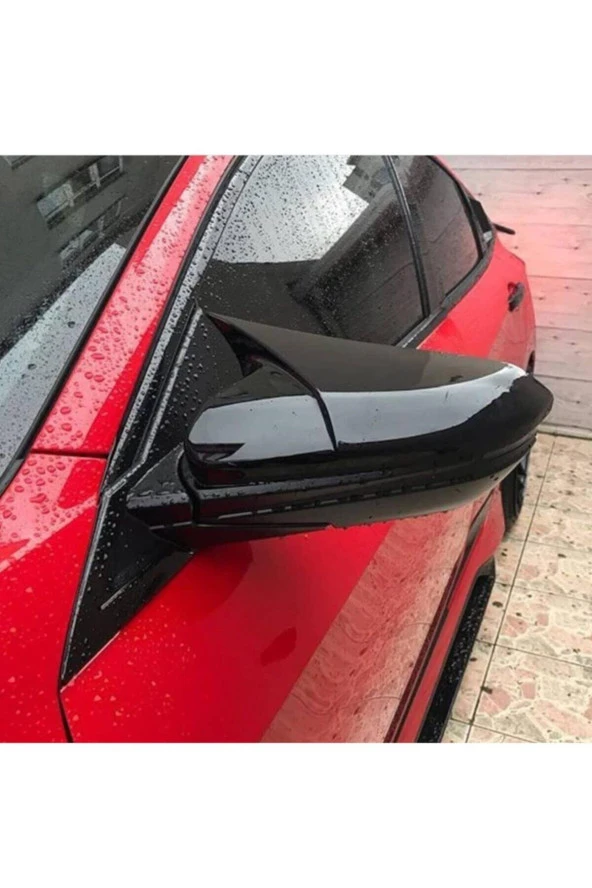 Volkswagen Golf 6 2009-2013 Piano Black Parlak Siyah Batman Yarasa Ayna Kapağı