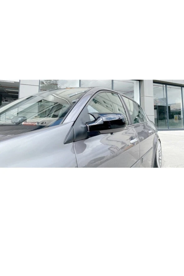 Renault Megane 2 Batman Yarasa Ayna Kapağı Piano Black 2002 2009 Uyumlu