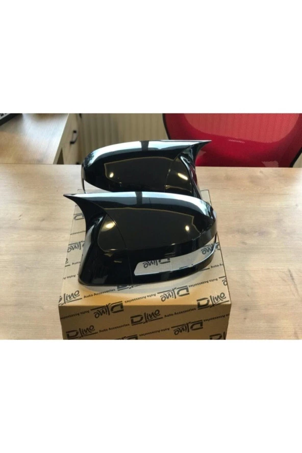 Honda Civic Fd6 Yarasa Batman Ayna Kapağı Piano Black Plastik ürün görseli