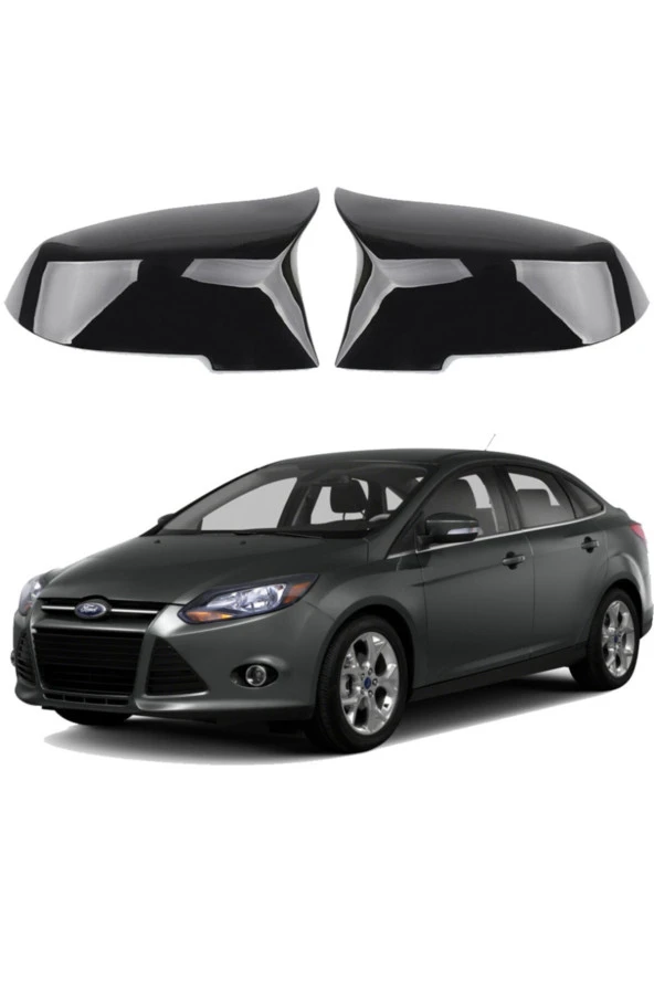 2012-2018 Ford Focus 3 Yarasa Batman Ayna Kapağı ürün görseli