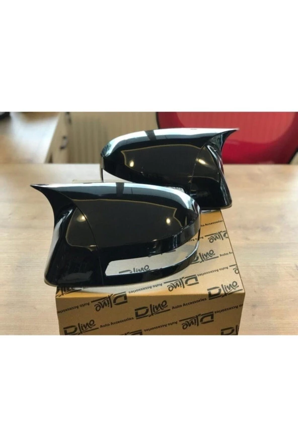 Honda Civic Fd6 Yarasa Batman Ayna Kapağı Piano Black Plastik - Resim 2