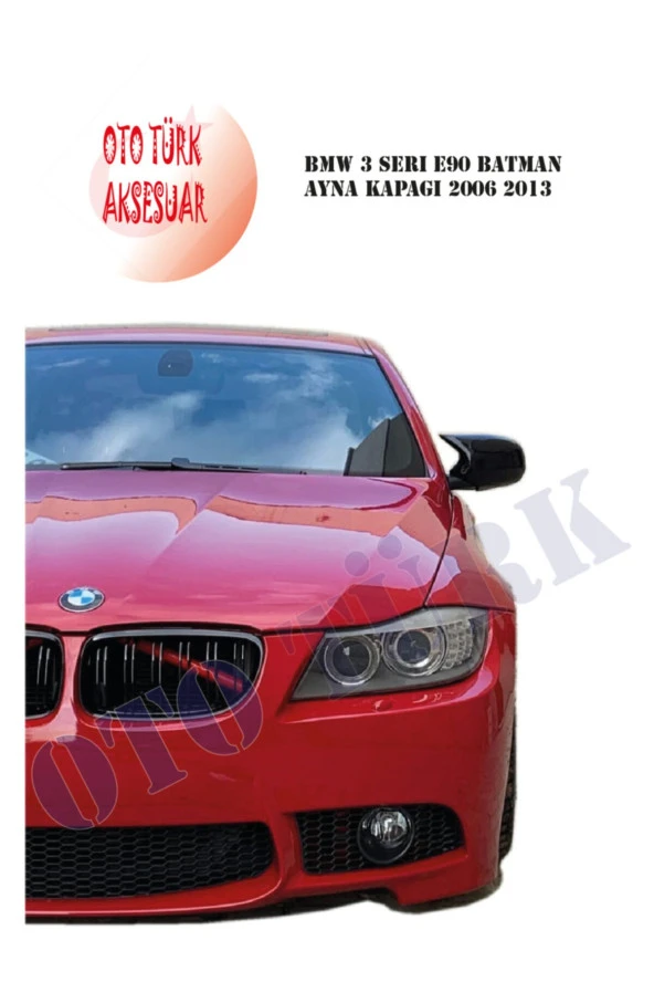 Bmw 3 Seri E90 Yarasa Batman Ayna Kapağı 2005 2009 Eski Kasalar