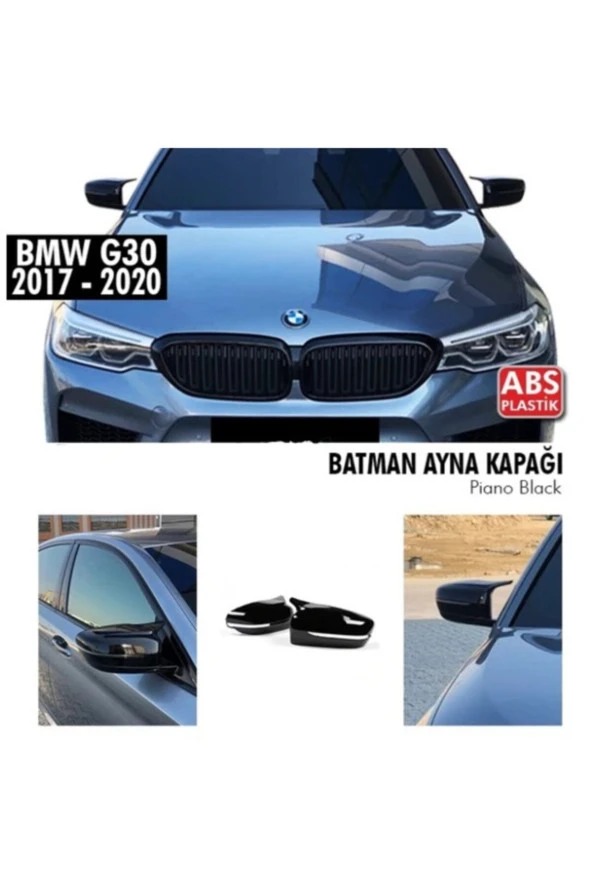 Bmw G30 2017-2020 Yarasa Batman Ayna Kapağı Piano Black ürün görseli