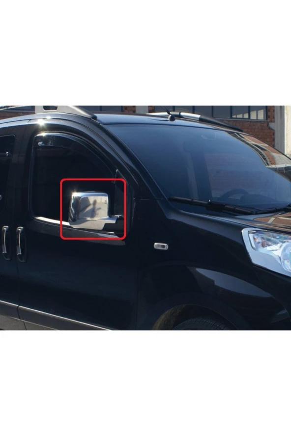 Peugeot Bipber ABS Krom Ayna Kapağı 2008 Sonrası Arası Sağ Sol - Resim 2