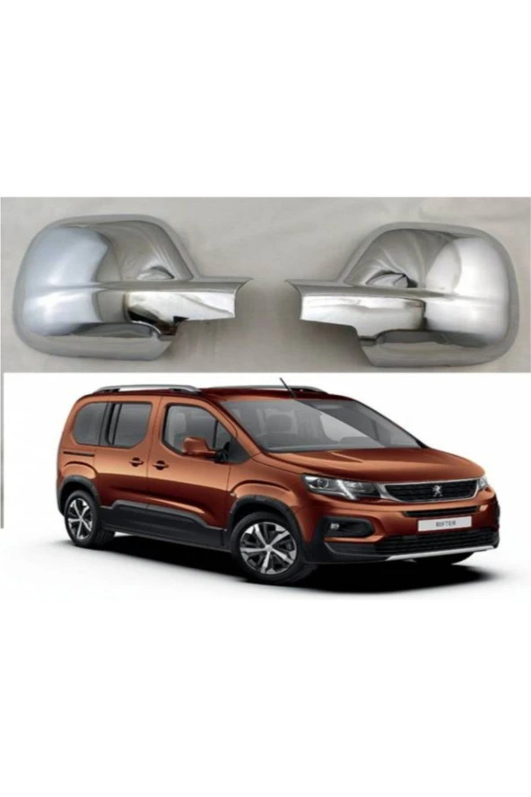 Peugeot Partner Tepee Abs Krom Ayna Kapağı 2012 Sonrası ürün görseli