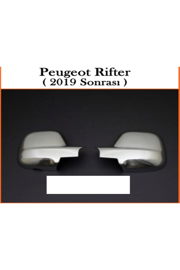 Peugeot Rifter Krom Ayna Kapağı 2 Prç. Abs 2019 ve Sonrası