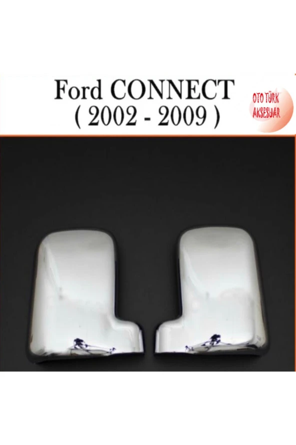 Ford Tourneo Connect Krom Ayna Kapağı 2001-2009 Sağ Sol 2 Parça