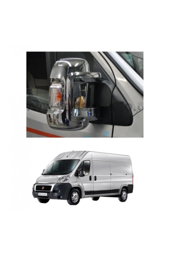 Fiat Ducato Abs Krom Ayna Kapağı Sağ Sol 2 Li 2006 Sonrası Uyumlu