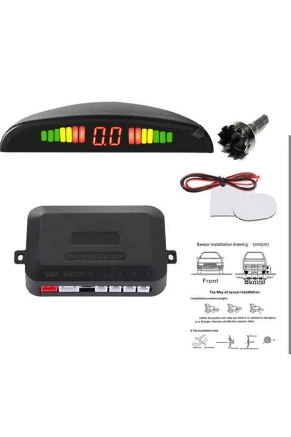 Türkçe Konuşan Park Sensörü Siyah