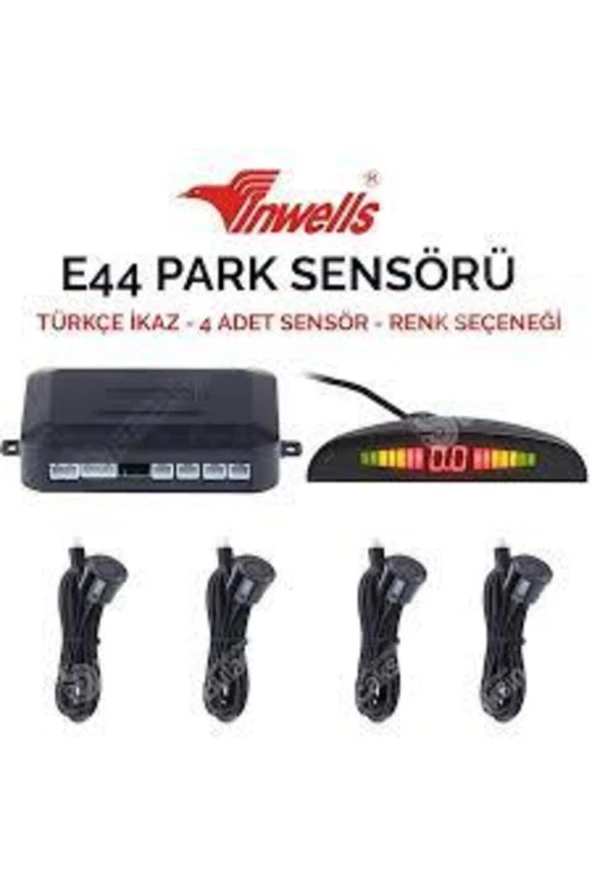 Inwels Park Sensoru E44 4 Sensorlu Sıyah Turkce Konusan