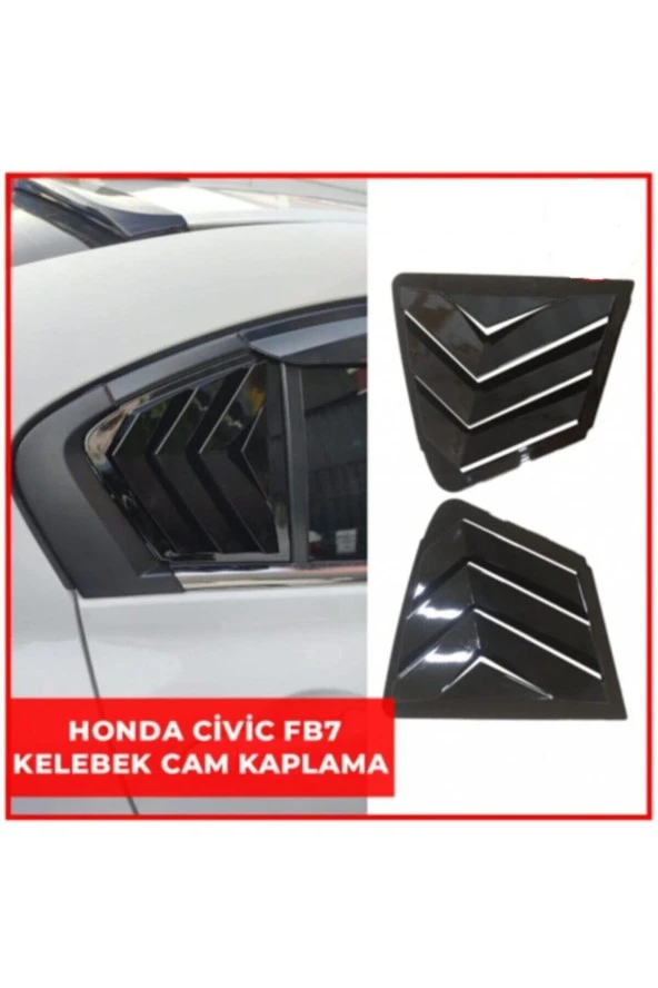 Honda Civic Fb7 Kelebek Cam Jaluzisi 2012-2016