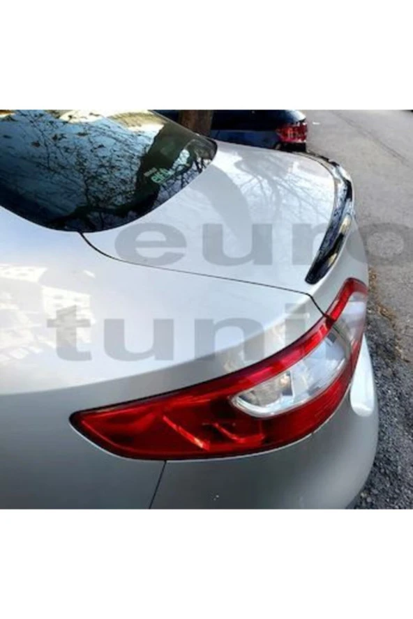 Renault Fluence Bagaj Üstü Spoiler Bagaj Çıtası Pianoblack - Resim 3