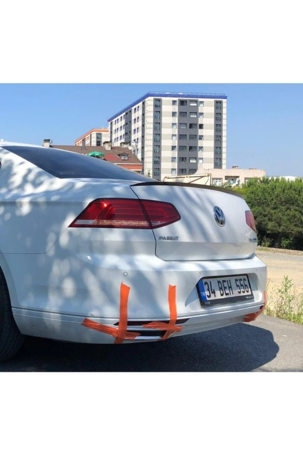 Vw Passat B8 Bagaj Üstü Spoiler Bagaj Çıtası Pianoblack - 3