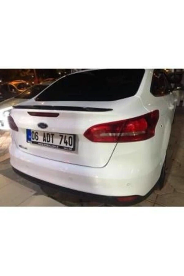 Ford Focus (12-18) 3, 3.5, 4 Sedan Kasa Bagaj Üstü Spoiler - Resim 2