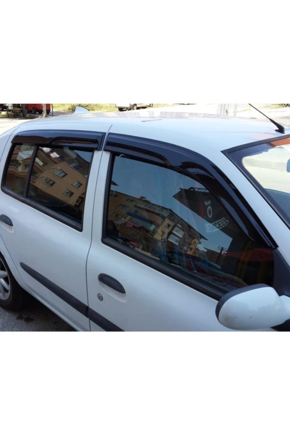 Renault Clio 2 Mügen Cam Rüzgarlığı Sedan 1999-2008 Arası 4 Lü Takım - 1