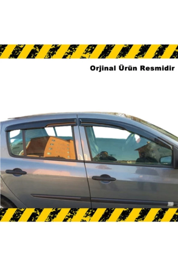 Renault Clio 3 Hb Mügen Cam Rüzgarlığı 2006-2012 Arası 4 Lü Set ürün görseli