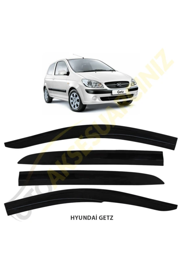 Hyundai Getz 4 Lü Takım Cam Rüzgarlığı Tüm Modeller