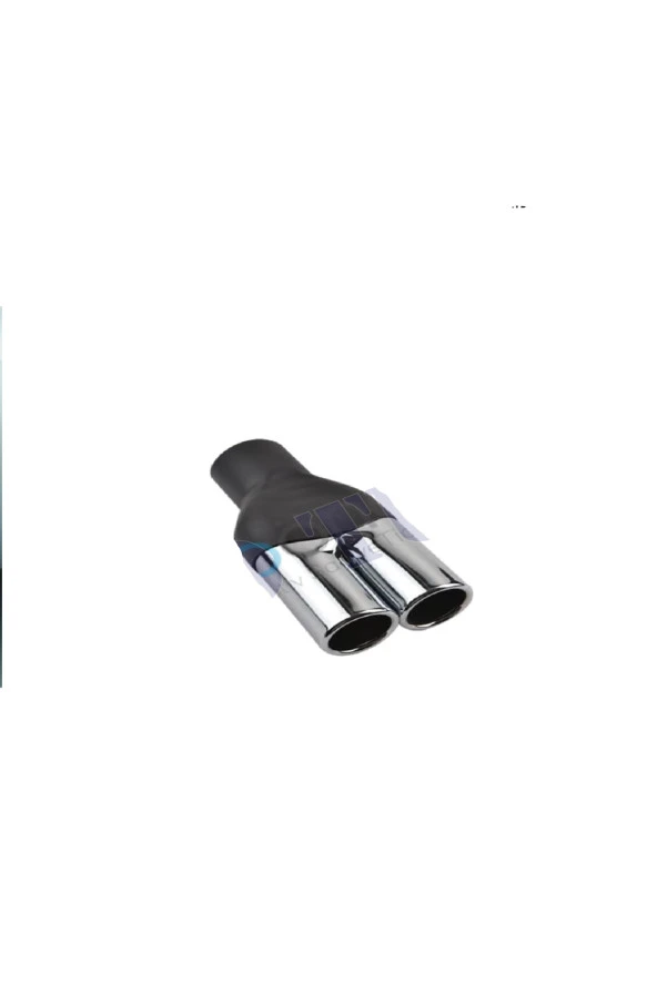 Krom Eksoz Ucu Çiftli Çap 38 Cm - 48 Cm Kaliteli Paslanmaz