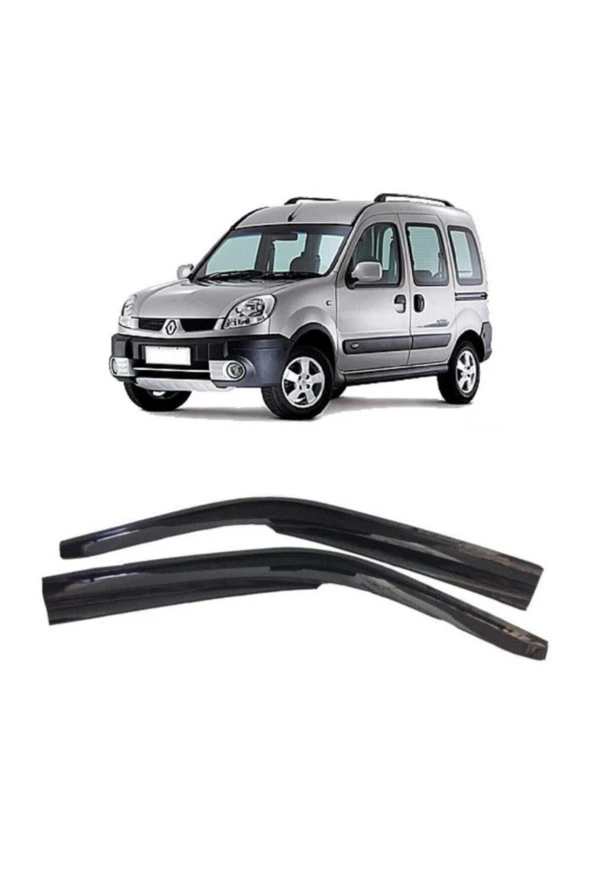 Renault Aksesuar Kango 1 1999-09 Sportif 2li Cam Rüzgarlık Seti