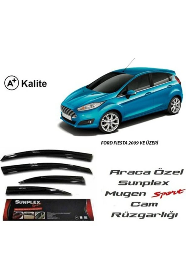 Ford Fiesta Cam Rüzgarlığı Mugen Tip