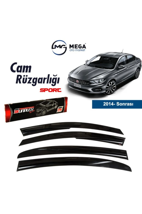 Fiat Egea 2014- Sonrası Mugen Cam Rüzgarlık ürün görseli