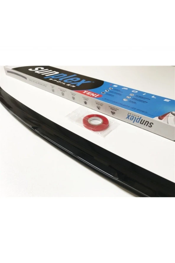 Hyundai Accent Blue Spoiler Piano Black 2011-2018 - Resim 2